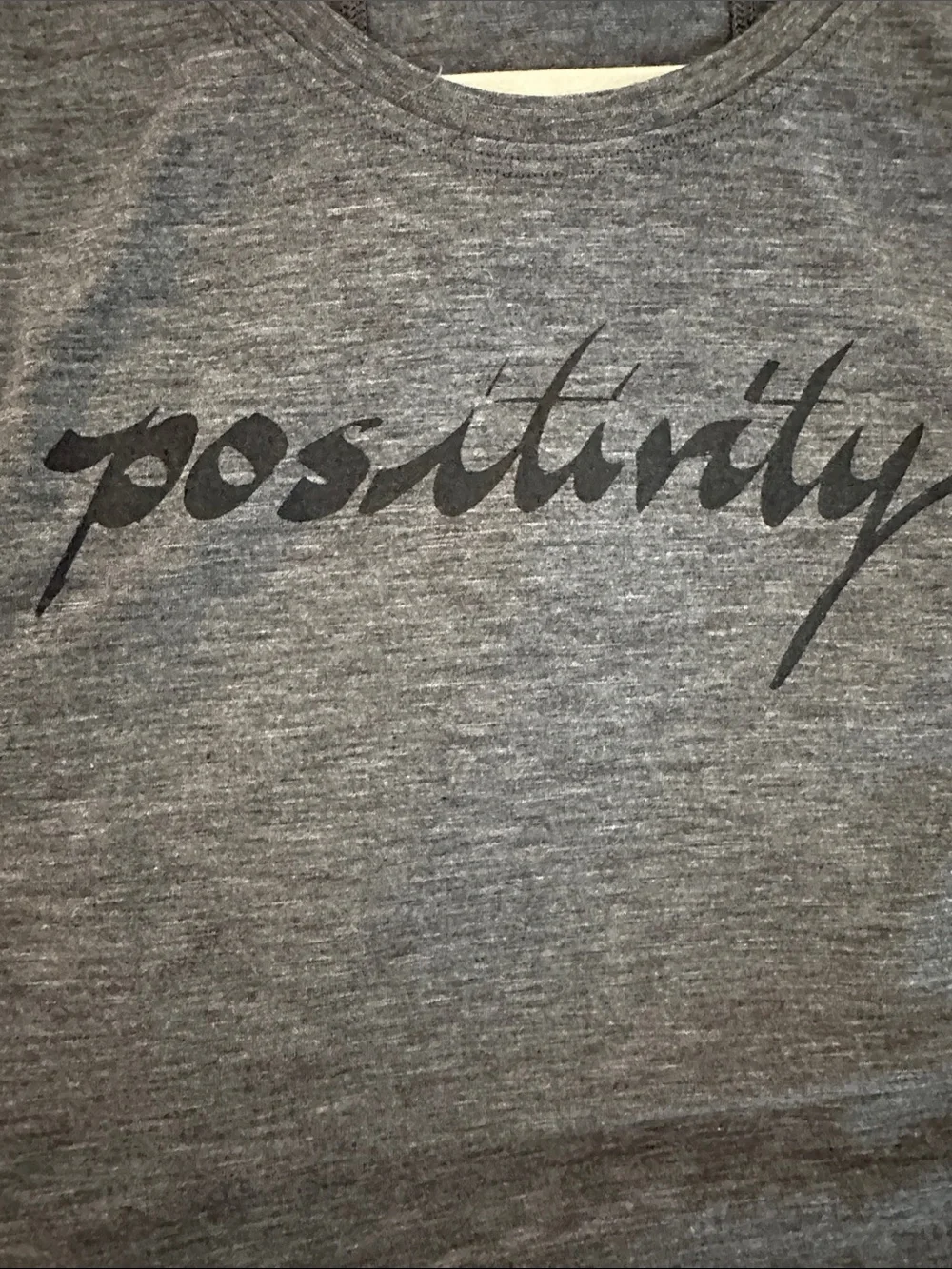 lululemon athletica Gray 'positivity' Sleeveless Tank